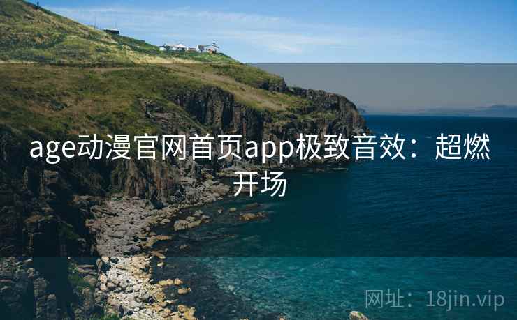 age动漫官网首页app极致音效：超燃开场